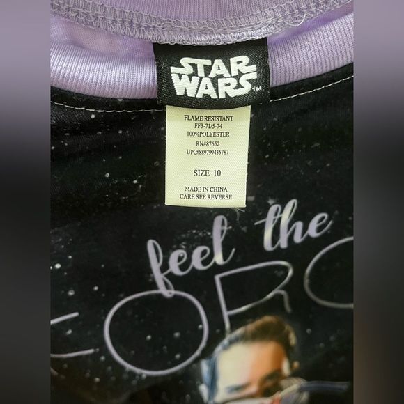 Big Girls‎ Size 12 Star Wars Rey Nightgown - Picture 10 of 10